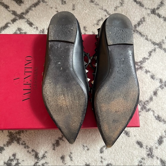 Valentino rockstud flats - Picture 9 of 14